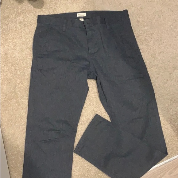 Haggars Dark grey slim pants - Picture 1 of 2